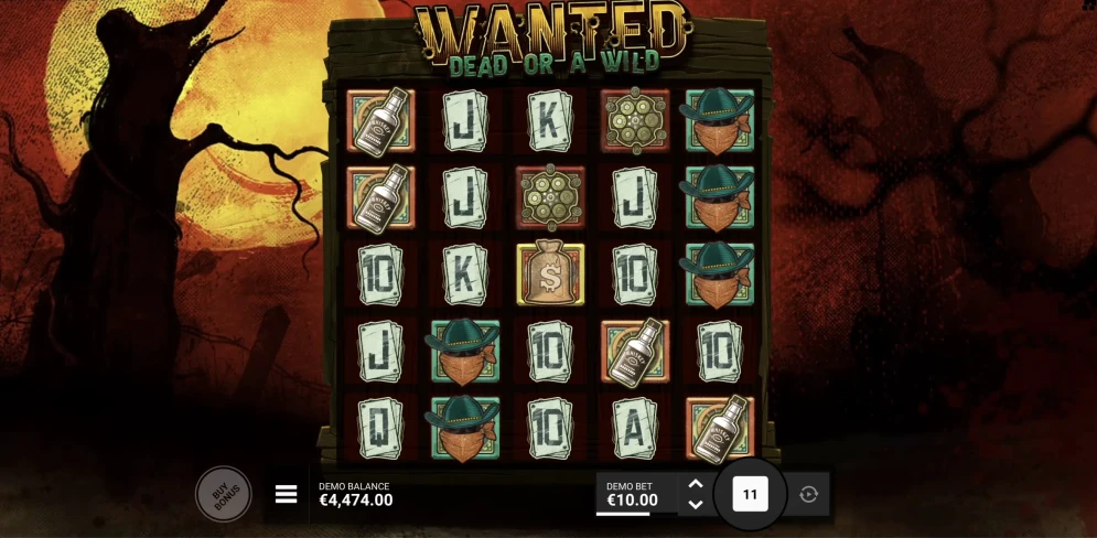 Wanted Dead Or A Wild Slot